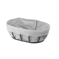 Kosz do pieczywa z workiem owalny 250x160x75 mm | HENDI, 427125