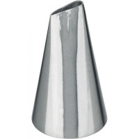 Końcówka cukiernicza, nierdzewna, płatek 13x3 mm | STALGAST, 517011