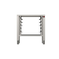 Podstawa pod piec, prowadnice na tace 5x600x400 mm, o wym. 850x787x770 mm | NANO, 229538