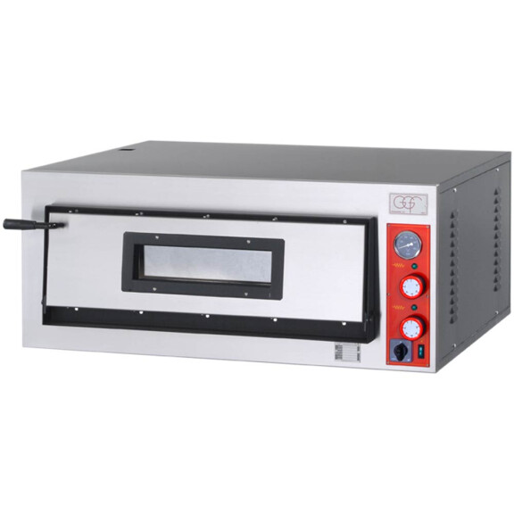 Piec do pizzy, elektryczny, 4x pizza 36 cm, 5 kW | GGF, F-Line