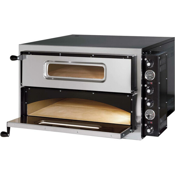 Piec do pizzy dwukomorowy, 4x pizza 35 cm, 4,8 kW | GREDIL, 782002