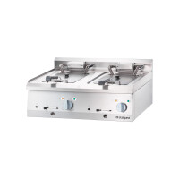Frytownica elektryczna, nastawna 800x700x250 mm, 2x10 l, 18 kW | STALGAST, 9726000
