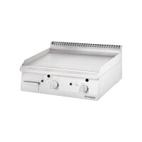 Płyta grillowa gazowa 800x700x250 mm, gładka, 13 kW, G30 | STALGAST, 9731130
