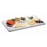 Deska do krojenia PRO 530x320 mm w kolorze białym | BARTSCHER, A120511