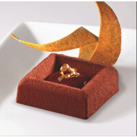 Silikonowa forma Pavoflex - 600x400 mm, 77 szt. x 38x38x13 mm, 14 ml - PX046 | PAVONI, Savarin Mignon