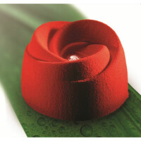 Silikonowa forma Pavoflex - 600x400 mm, 24 szt. x 70x42 mm, 130 ml - PX039 | PAVONI, Bocciolo