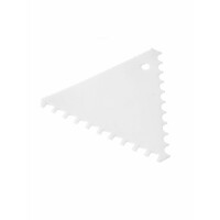Skrobka cukierniczo-piekarnicza z wąskim rozstawem, 11x11 cm - 6 sztuk | HENDI, 554210
