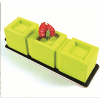 Silikonowa forma Pavoflex - 600x400 mm, 20 szt. x 120x32x32 mm, 115 ml - PX015 | PAVONI, Trittico