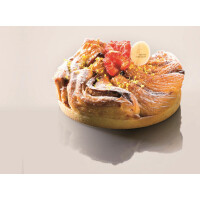 Forma mikroperforowana do ciast i deserów - 600x400 mm, 8 szt. x 110/120x30 mm, 332 ml - FF10 | PAVONI, Formasil