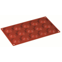 Forma silikonowa Formaflex do monoporcji - 300x175 mm, 15 szt. x 50x15 mm, 20 ml - FR016 | PAVONI, Tartalletta