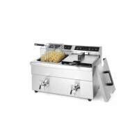 Frytownica indukcyjna 2x8 l | HENDI, Kitchen Line