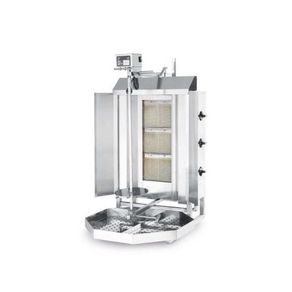 Kebab gazowy, wsad do 40 kg | HENDI, Profi Line