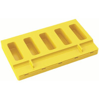 Zestaw 2 form do lodów na patyku Pavogel Snack + 50 patyczków + tacka - 20x60 mm, 25 ml - KITPL10 | PAVONI, Linear