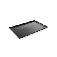 Taca cukiernicza do ekspozycji produktu 40x30x2 cm, czarna | HENDI, 808535