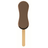 Zestaw forma do lodów na patyku Pavogel Snack + 50 patyczków - 23x60 mm, 20 ml - PL12 | PAVONI, Round