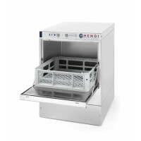 Zmywarka ze sterowaniem elektromechanicznym do szkła 40x40, 230 V | HENDI, 230268