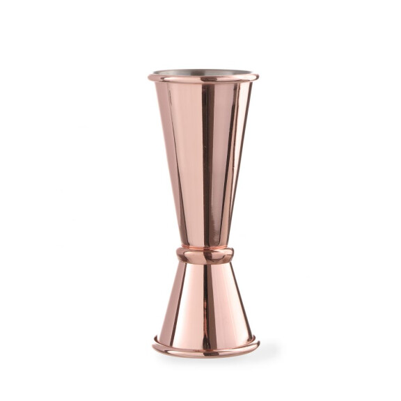 Miarka miedziana, barmańska dwustronna 25 oraz 50 ml | HENDI, 593332