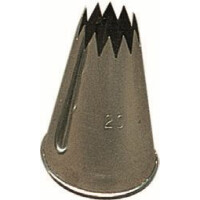Tylka cukiernicza - otwarta gwiazda, średnica: 4 mm - 127/4 | PAVONI, Stainless Steel Tubes