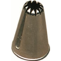 Tylka cukiernicza - kwiat, średnica: 6 mm - 128/6 | PAVONI, Stainless Steel Tubes