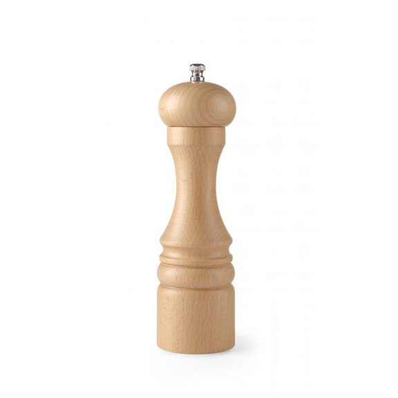 Młynek do soli z jasnego drewna 21,5 cm | HENDI, 469446