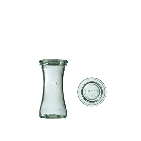 Słoik z pokrywką o pojemności 100 ml – komplet 6 sztuk | WECK, Deli