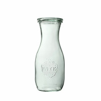 Butelka szklana o pojemności 0,53 ml – komplet 6 sztuk | WECK, WE-764-60