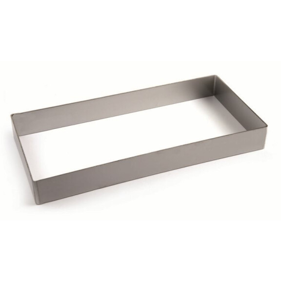 Prostokątny rant cukierniczy - 390x590 mm, 40 mm | PAVONI, X414060