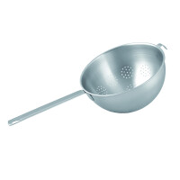 Cedzak nierdzewny z rączką o średnicy 22 cm | TOM-GAST, T-1926-22