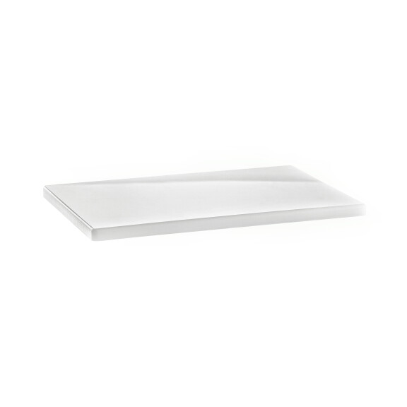 Deska do krojenia z polietylenu, biała o wymiarach 30x22 cm | TOM-GAST, T-3022W