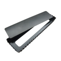 Forma stalowa  do ciasta, tarty z ruchomym dnem, prostokątna 35,6 cm | DE BUYER, D-4708-36