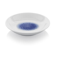 Miska z niebieskim zdobieniem wewnątrz o średnicy 20 cm | FINE DINE, Serenity