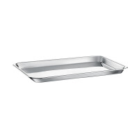 Taca wystawowa do witryn 64x41 cm, nierdzewna – polerowana | TOM-GAST, T-4060-041