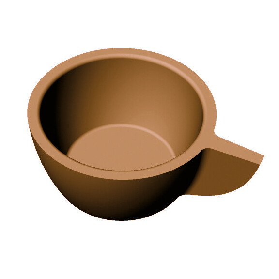 Wkład do urządzeń COOKMATIC i COOKMATIC SPECIAL z 25 wnękami o wymiarach 44x23 mm, filiżanka do kawy | PAVONI, PIASTRA8