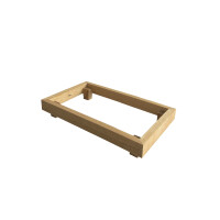 Nakładka na drewnianą skrzynkę do systemu bufetowego GN 1/1 8 cm | VERLO, V-11003