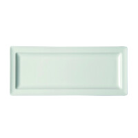 Talerz płaski - prostokątny 29x12 cm, biała porcelana | RAK, Classic Gourmet