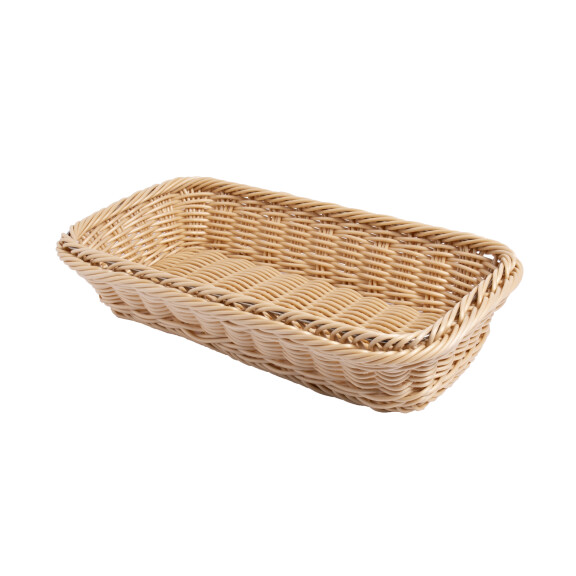 Kosz GN 1/3 o wymiarach 17,5x32,5x6,5 cm w kolorze beżowym | TOM-GAST, T-2085-301