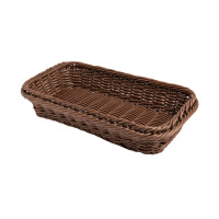 Kosz GN 1/3 o wymiarach 17,5x32,5x6,5 cm w kolorze brązowym | TOM-GAST, T-2085-061