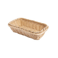 Kosz GN 1/4 o wymiarach 26,5x16x6,5 cm w kolorze beżowym | TOM-GAST, T-2087-301