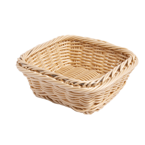 Kosz GN 1/6 o wymiarach 17,5x16x6,5 cm w kolorze beżowym | TOM-GAST, T-2089-301