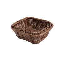 Kosz GN 1/6 o wymiarach 17,5x16x6,5 cm w kolorze brązowym | TOM-GAST, T-2089-061