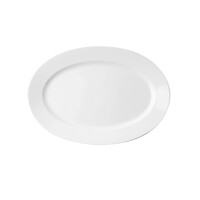 Półmisek owalny 38x26 cm, kość słoniowa | RAK, Banquet