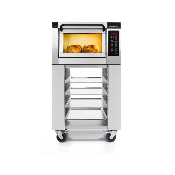 Podstawa pod piec serii PM552, 775x725x750 mm, bez prowadnic | PIZZA MASTER, PM552-S