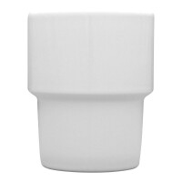 Kubek z białej porcelany bez ucha, 0,6 l | LUBIANA, Kaszub/Hel