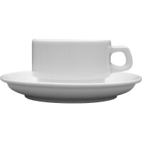 Spodek z białej porcelany o średnicy 15,5 cm | LUBIANA, Kaszub/Hel