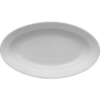 Półmisek owalny z białej porcelany 21 x 13,5 cm | LUBIANA, Kaszub/Hel