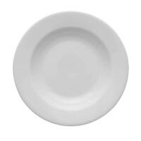 Talerz głęboki z białej porcelany o średnicy 24 cm | LUBIANA, Kaszub/Hel