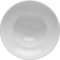 Talerz z białej porcelany do makaronu o średnicy 26 cm | LUBIANA, Kaszub/Hel