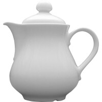 Imbryk z białej porcelany 0,82 l | LUBIANA, Wersal