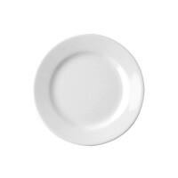 Talerz płaski o średnicy 17 cm, kość słoniowa | RAK, Banquet