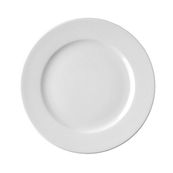 Talerz płaski o średnicy 25 cm, kość słoniowa | RAK, Banquet